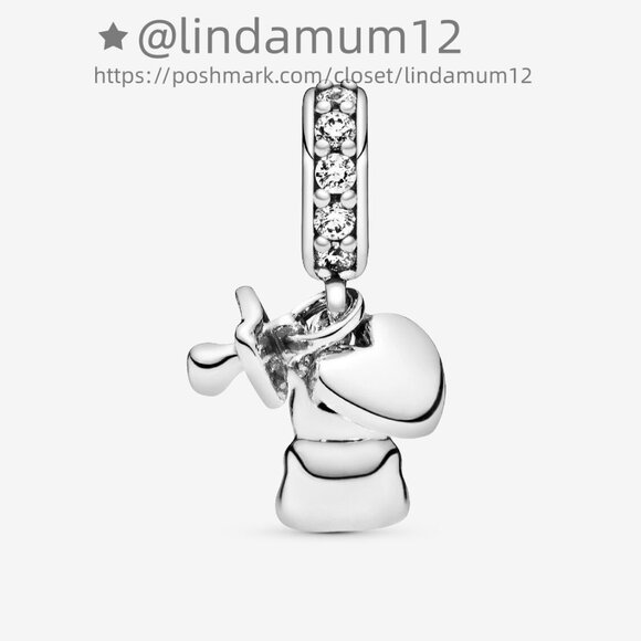 Pandora Baby Teddy Bear Dangle Charm - Picture 2 of 6